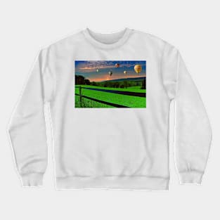 Magical Hot Air Balloons Crewneck Sweatshirt